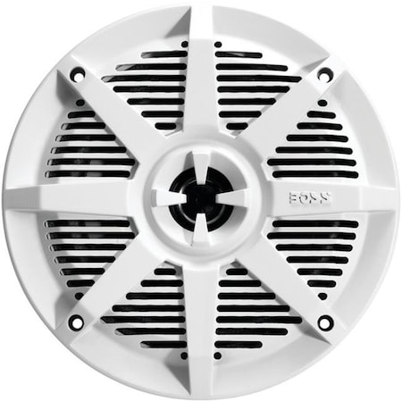 Boss Audio Boss Audio MR62W 2-Way Full-Range Marine Speakers; White - 6.5 in. MR62W